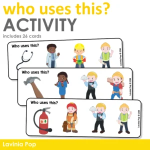 Community Helper Activity Who Uses This? | Tools and Items