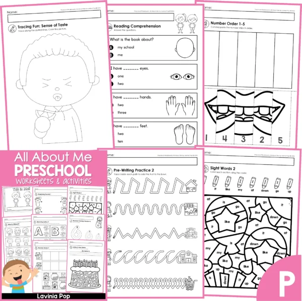 All About Preschool Worksheets and Activites | Kindergarten