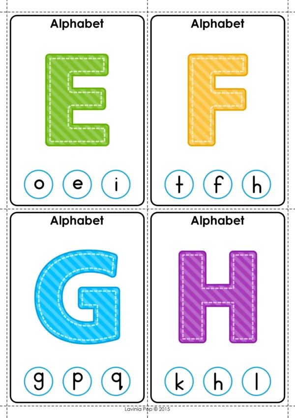 FREE Alphabet Matching Activity | Printable Cards