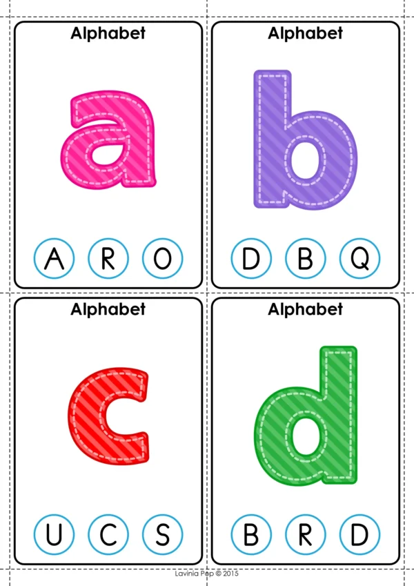 FREE Alphabet Matching Activity | Printable Cards