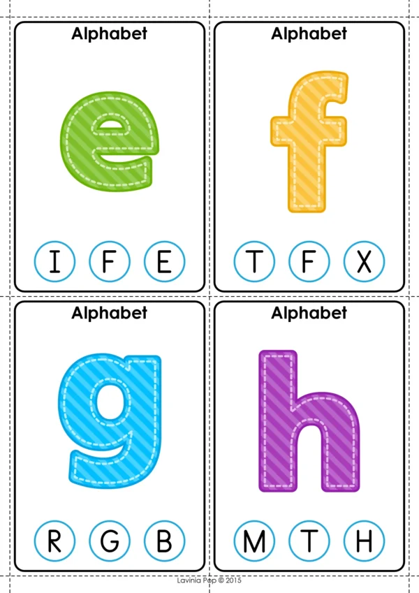 FREE Alphabet Matching Activity | Printable Cards