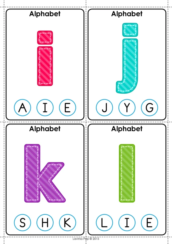 FREE Alphabet Matching Activity | Printable Cards