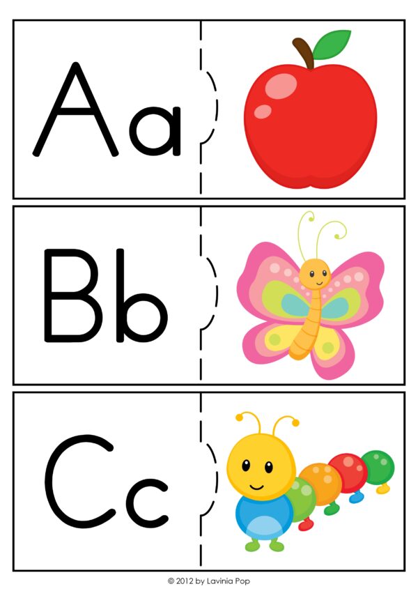 Beginning Sounds Puzzles | Alphabet, Long Vowels, Blends, Digraphs