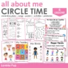 Preschool Circle Time All About Me Printables and Activities