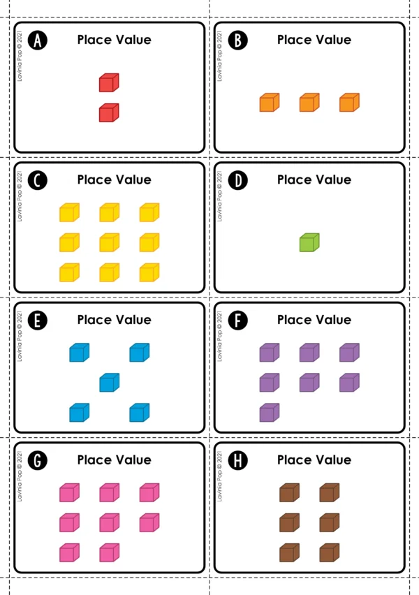 Firefighter Base Ten Blocks Place Value Printable Activity | Math Center for Kindergarten