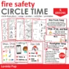 Preschool Circle Time Fire Safety Printables and Activities