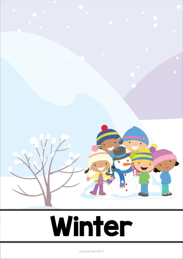 Winter Word Wall packet for learning new vocabulary | Writing Centers