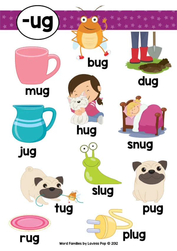 Word Family Posters | CVC and CCVC words