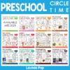Preschool Circle Time Mega Bundle | Detailed Daily Lesson Plans | Printables | Activities | Crafts | Worksheets | Games | Art | Science | Posters