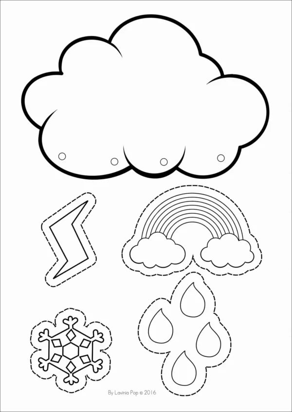 Weather for Preschool and Kindergarten | Printable Worksheets and Activities