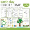 Earth Day Preschool Unit | Circle Time Printables and Activities | Pre-K | Day Care | Homeschool Currciulum
