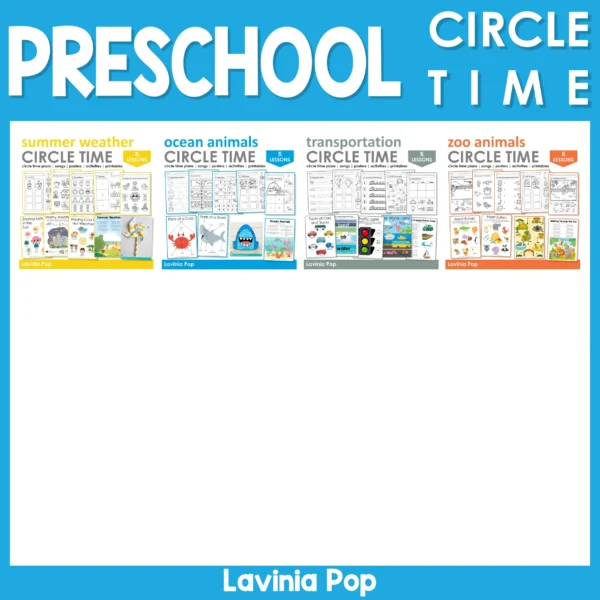 Preschool Circle Time BUNDLE4