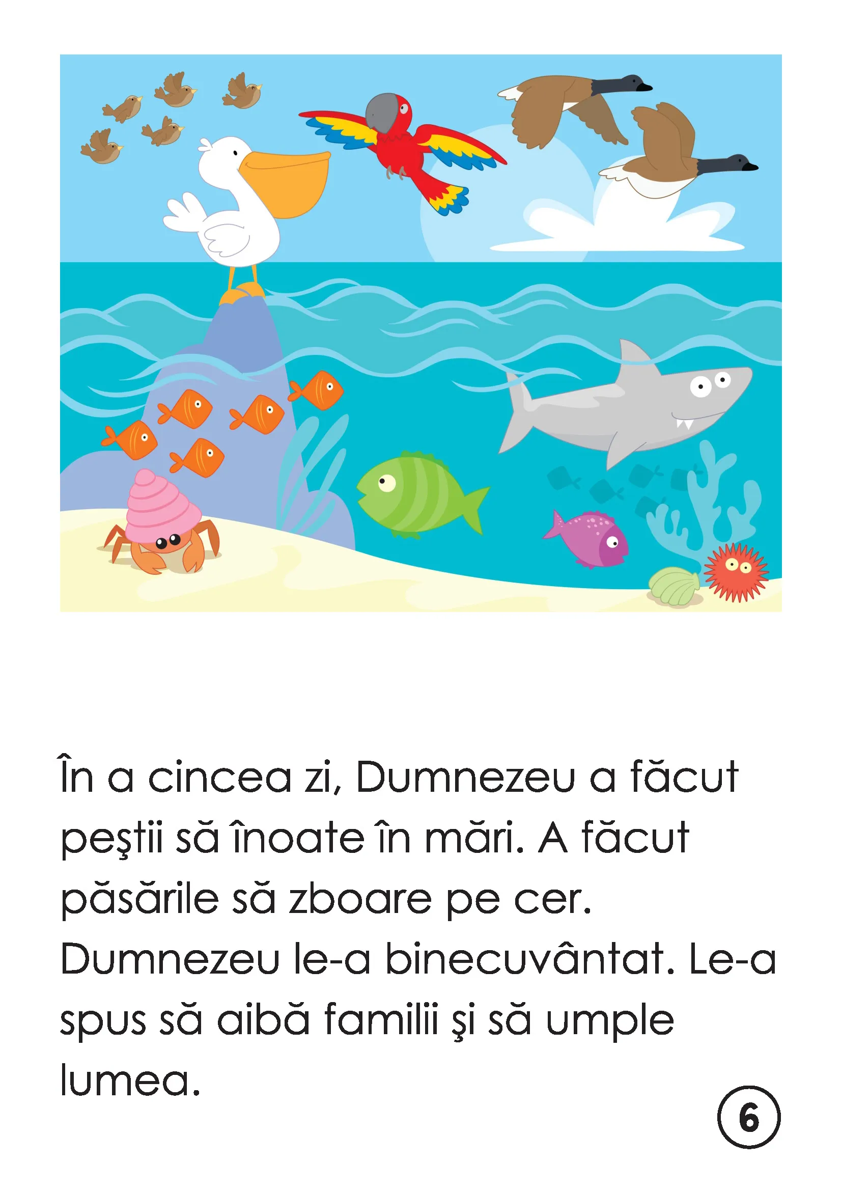 Creația Lecție Biblică Preșcolari Caiet Imprimabil Creația lecție biblică pentru preșcolari caiet imprimabil cu povestea celor șapte zile ale Creației