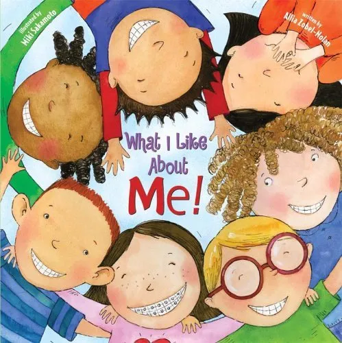 What I Like About Me! by Allia Zobel Nolan, an all about me preschool read aloud that celebrates individual differences and positive identity.