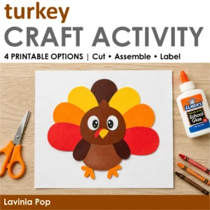 Turkey Craft Activity for Preschool and KindergartenTurkey Craft Activity for Preschool and KindergartenTurkey Craft Activity for Preschool and Kindergarten